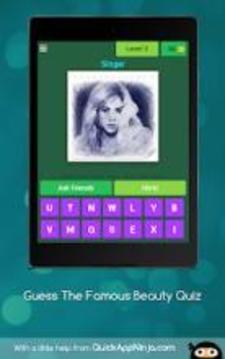 Guess The Female Celebrity Quiz游戲截圖4