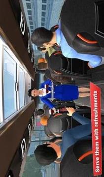 Virtual girl tourist bus waitress jobs : Dream Job游戲截圖3