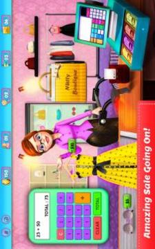 Shopping Mall Girl Cashier Game - Cash Register游戲截圖3