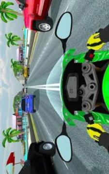 Highway Traffic Rider - 3D Bike Racing游戲截圖4