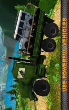 4x4 Army Truck Driving Simulator Mountain Climb游戏截图2