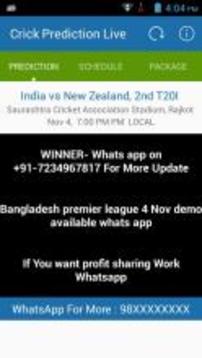BPL Cricket Prediction游戲截圖2