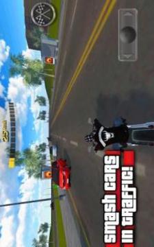 Moto Traffic Jumper游戲截圖3