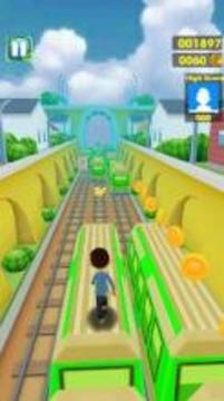 Subway Surf Train Way Run游戏截图4