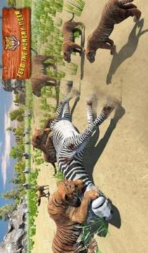 Ultimate Tiger Family Wild Animal Simulator Games游戲截圖2