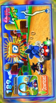 *? sonic subway racing游戲截圖2