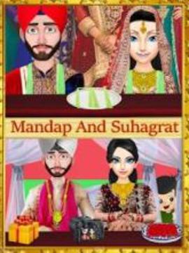 Punjabi Wedding Indian Big Arranged Marriage游戲截圖5