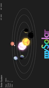 mySolar - 我的宇宙游戏截图1