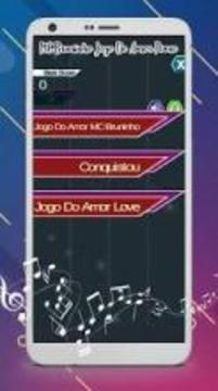 MC Bruninho - Jogo Do Amor Piano Game Magic游戲截圖3
