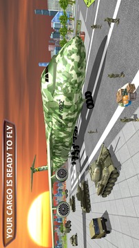 軍隊 貨物 平面 工藝： 軍隊 運輸 游戲游戲截圖2