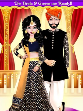 Indian Fashion Girl Wedding游戲截圖4