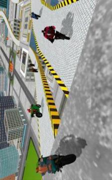 Superhero Bike Stunt Racing fever (kids game)游戲截圖3