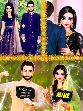Live Stylish Asian Indian Wedding Fashion Makeover游戲截圖3