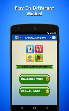 Animals memory game for kids游戲截圖1