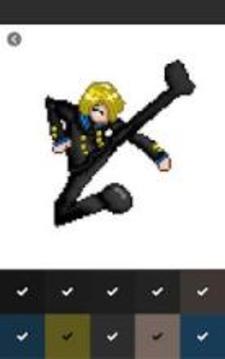 ANIME Pixel Art, ANIME Color By Number游戲截圖1