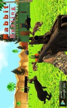 Rabbit hunting - Sniper Hunters Challenge Game游戲截圖5