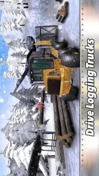 6x6 * Timber * Trucks Simulator: Winter Logging游戲截圖4