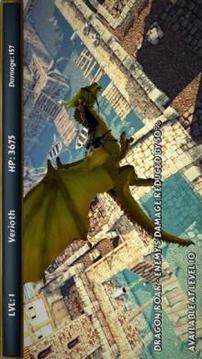 Fire Flying Dragon Simulator Warrior Sky Rider 3D游戲截圖4