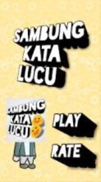 SAMBUNG KATA LUCU (Lagi Viral)游戲截圖5