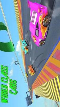 Splashy Superhero Vertigo racing : lightning car游戲截圖2