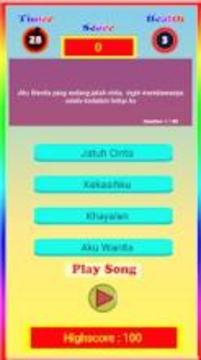 Game Tebak Lagu Indonesia游戲截圖3
