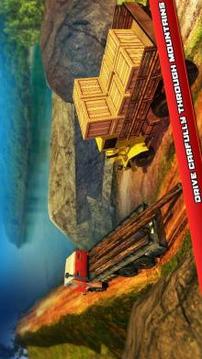 Offroad Log Transporter – Hill Climb Cargo Truck游戏截图5