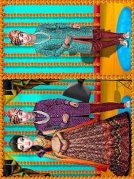 Indian Royal Wedding Bride and Groom Fashion Salon游戏截图3