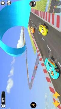 Splashy Superhero Vertigo racing : lightning car游戲截圖1