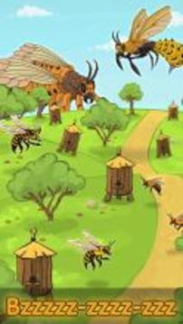 Angry Bee Evolution - Clicker Game游戏截图3