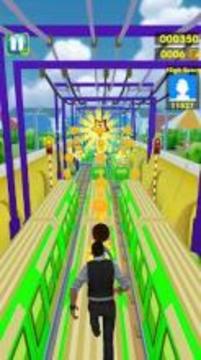 Subway Surf Train Way Run游戏截图2