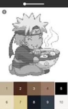 ANIME Pixel Art, ANIME Color By Number游戲截圖4