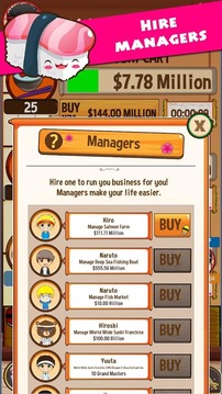Sushi Tycoon - Idle Game游戲截圖4
