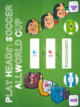 Play Heads Soccer AllWorld Cup游戲截圖5