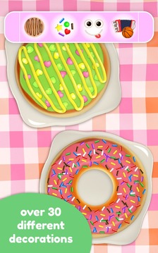 Donut Maker豪華版 - 烹飪游戲游戲截圖4