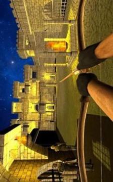 Bow Arrow Master: Castle War ( burgmauern )游戲截圖1