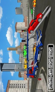 Car Parking Trailer Car Transport游戏截图5