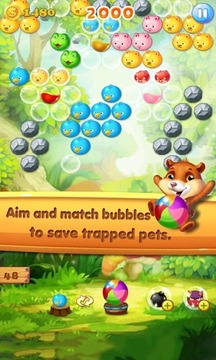 Pet Bubble Shooter游戲截圖3