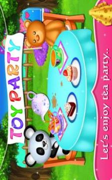 My Baby Doll House - Tea Party & Cleaning Game游戲截圖4