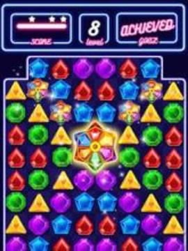 Jewel Glowing Neon Crush游戲截圖3