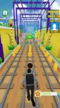 Subway Surf Train Way Run游戏截图1