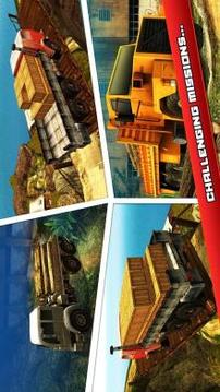 Offroad Log Transporter – Hill Climb Cargo Truck游戏截图2