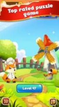 Fox Kitchen: Sweet Candy Blast游戲截圖1