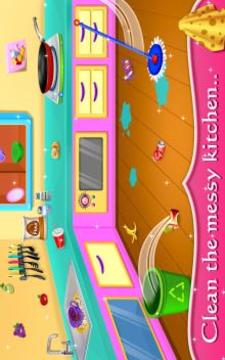 My Baby Doll House - Tea Party & Cleaning Game游戲截圖2