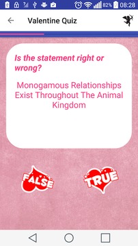 Valentine quiz游戲截圖2
