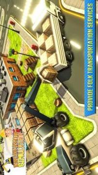 Real Excavator Simulator 2018-Crane Game游戲截圖2