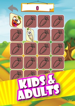 Memory game - Vegetables游戲截圖2