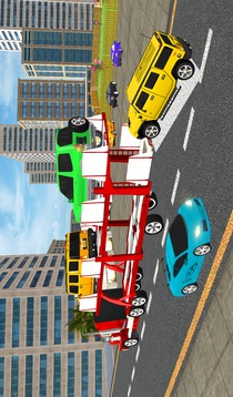 Car Parking Trailer Car Transport游戏截图3