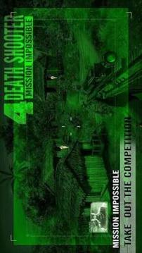 Death Shooter 4 : Mission Impossible游戲截圖1