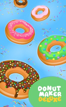 Donut Maker豪華版 - 烹飪游戲游戲截圖1