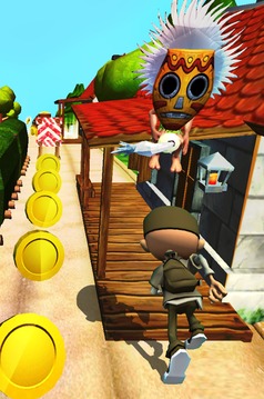 Subway Safari Runner - Fun 3D Endless Surf Run游戲截圖1